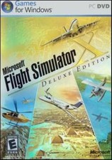 MS Flight Simulator X Deluxe w/ Manual PC DVD fly aircraft helicopters sim game picture