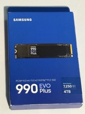 Samsung 990 EVO Plus 4TB NVMe M.2 SSD PCIe 5.0/4.0 OPEN BOX EXCELLENT NEVER USED picture