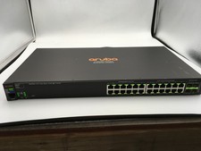 HP Aruba 2530-24 Rack Mount Ethernet Switch J9782A Tested Working SHIPSFAST RS picture
