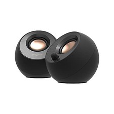 CREATIVE Pebble V3 Black USB/Bluetooth/3.5mm Pin/45-degree Upward-Facing picture