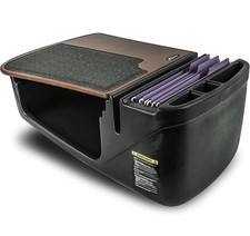 Car Desk Mahogany AutoExec Vehicle Workstation Efficiency GripMaster picture
