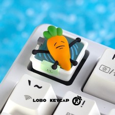 Kawaii Artisan Resin Keycap Handmade Custom MX Cherry Mechanical Keyboard picture