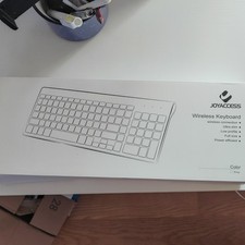 JOYACCESS 2.4G Wireless Ultra Slim Keyboard QWERTY English Gray KB2US picture