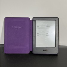 Amazon Kindle WP63GW 6in Black Touchscreen Wi‑Fi 4GB eBook Reader picture