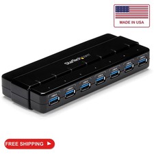 StarTech.com 7 Port USB 3.0 Hub - Up To 5 Gbps - 7 x USB - Universal Multi Port picture