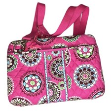 Vera Bradley Hard Shell Quilted Pink Geometric Patterned Travel Tablet Case picture