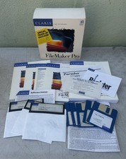 1992 Claris FileMaker Pro Software Apple Macintosh 3.5