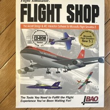 BAO Flight Simulator Flight Shop CD-ROM for Microsoft Flight Simulator 5/5.1 picture