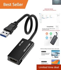 Versatile USB 3.0 to HDMI Adapter - 1080P High Resolution, Multi-Device Support picture