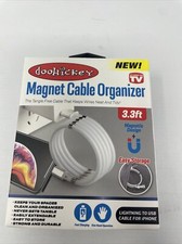 AS SEEN ON TV DOOHICKEY MAGNET CABLE ORGANIZER 3.3 FEET - NEW picture