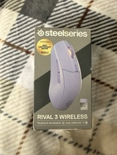 SteelSeries Rival 3 Wireless Gen 2 Mouse – Lavender, Brand New picture
