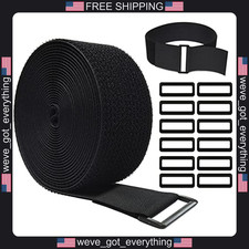 12 Pack Reusable Hook and Loop Cable Straps for Organization picture