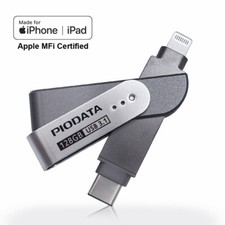 Apple MFi Flash Drive Memory Storage Photo Stick for iPhone iPad Lightning USB C picture