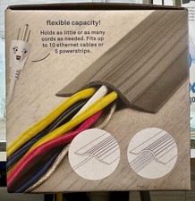 UTWire Cable Blanket Grey 5FT Peel Stick & Cover Safety 🔥🔥 Low Profile New picture