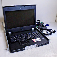 HP TFT7600 G2 Rack-Mountable KVM LCD Display Monitor | CABLES INCLUDED picture