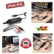 Professional USB Audio Capture Card with Audacity – Digitize Your Music Today picture