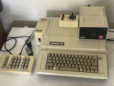 Apple IIe Computer A2S2064 Disk Drive A2M0003 Sys Saver Numeric Pad Haye G2U picture
