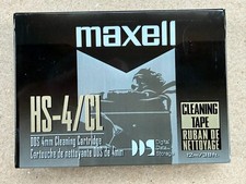 Maxell HS-4/CL DDS 4MM Cleaning Cartridge New, Sealed picture