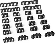PC Cable Comb,Psu Cables Combs Kit for Extension Cable Management 24 PCS picture