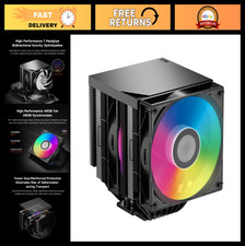 High-Performance CPU Air Cooler, 7 Heat Pipes, Dual 120mm PWM Fans, AGHP 4.0, AM picture