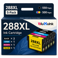 5PK 288XL Ink Cartridges Compatible for  XP-330 XP-340 XP-446 XP-440 /C/M/Y/B picture