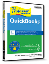 Professor Teaches QuickBooks 2024 Training Tutorial Set Learn Accounting PC DVD picture