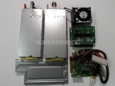 DELL DUAL HOT SWAP POWER SUPPLY 495W & DISTRIBUTION BOARD POWEREDGE SERVER R520 picture