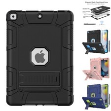 Military Shockproof Heavy Duty Stand Case Cover For iPad 9th 8th 7th Gen 10.2 in picture