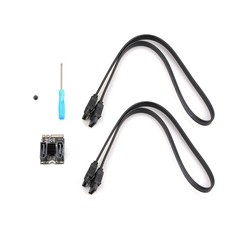 M2 A + E WiFi M.2 to Dual Port SATA Hard Disk Adapter Card Extende Card picture