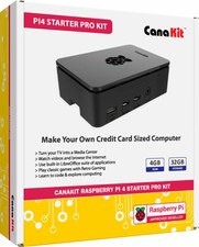CanaKit - Raspberry Pi 4 Starter PRO Kit 4GB RAM - Black picture