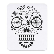 CafePress Day Of The Dead Bike Mousepad  (1269256558) picture