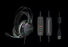  7.1 Virtual Surround Sound Gaming Headset with RGB Lights ZIDLI ZH23 NEW IN BOX picture