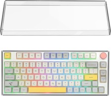 Clear Acrylic Keyboard Dust Cover for 75% Key Layouts - Fits Keychron Q1 picture