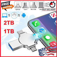 2TB 1TB USB3.0 iFlash Drive External Memory Stick OTG Type-c For iPhone Samsung picture