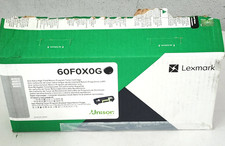 Lexmark 60F0X0G Extra Hi Yield Black Toner Cartridge Genuine NO BOX Weighs Full picture