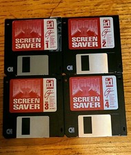 Doom II  Screen Saver 4 Floppy Disks 3.5