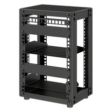 8U Server Cabinet 10 Inch Mini Server Rack Network A/V Equipment 7.87 Depth picture