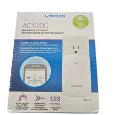 Linksys RE6350-CA, AC1200 Range Extender, Single Unit, White picture