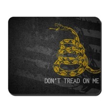 Don’t Tread on Me Snake Warning Rubber Mouse Pad Non Slip 5mm Thickness   picture