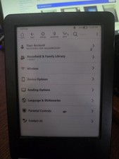 Amazon Kindle Basic, 7th Gen, 6 inch, Grade C Spot On Screen Black, WP63GW #849 picture