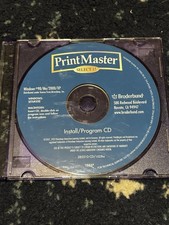 Print Master Select 15 Install Program CD picture