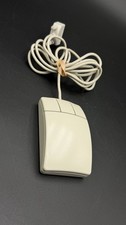 Vintage Logitech M-CE15 3-Button Serial Mouse Missing Ball  picture