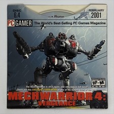 PC Gamer Demo Disc 6.4 February 2001 CD-ROM Vintage PC Gaming Software picture