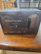NEW NETGEAR Nighthawk Tri-Band WiFi 7 Router RS500 Router Only BE12000 Wireless picture