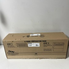 Middle Atlantic EB3-CP6 EB Series Flanged Blank Panel 6-Piece Contractor Pack picture