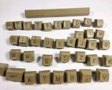 VINTAGE 1980s TEXAS INSTRUMENTS TI 99/4A COMPUTER REPLACEMENT KEYS (INCOMPLETE) picture