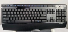 Logitech K345 Full-Sized Wireless Keyboard with Palm Rest NO DONGLE Used picture
