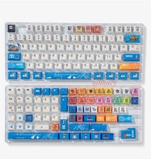 Anime Digimon Adventure Keycaps Pbt 146 Keys For Cherry Mx Keyboard Networking picture