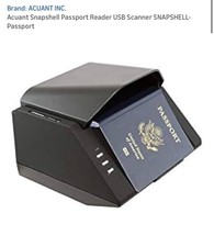 Acuant Snapshell Passport Reader USB Scanner  picture