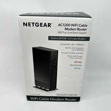 Netgear C6230 Docsis 3.0 AC1200 Dual Band High Speed WiFi Cable Modem Router picture